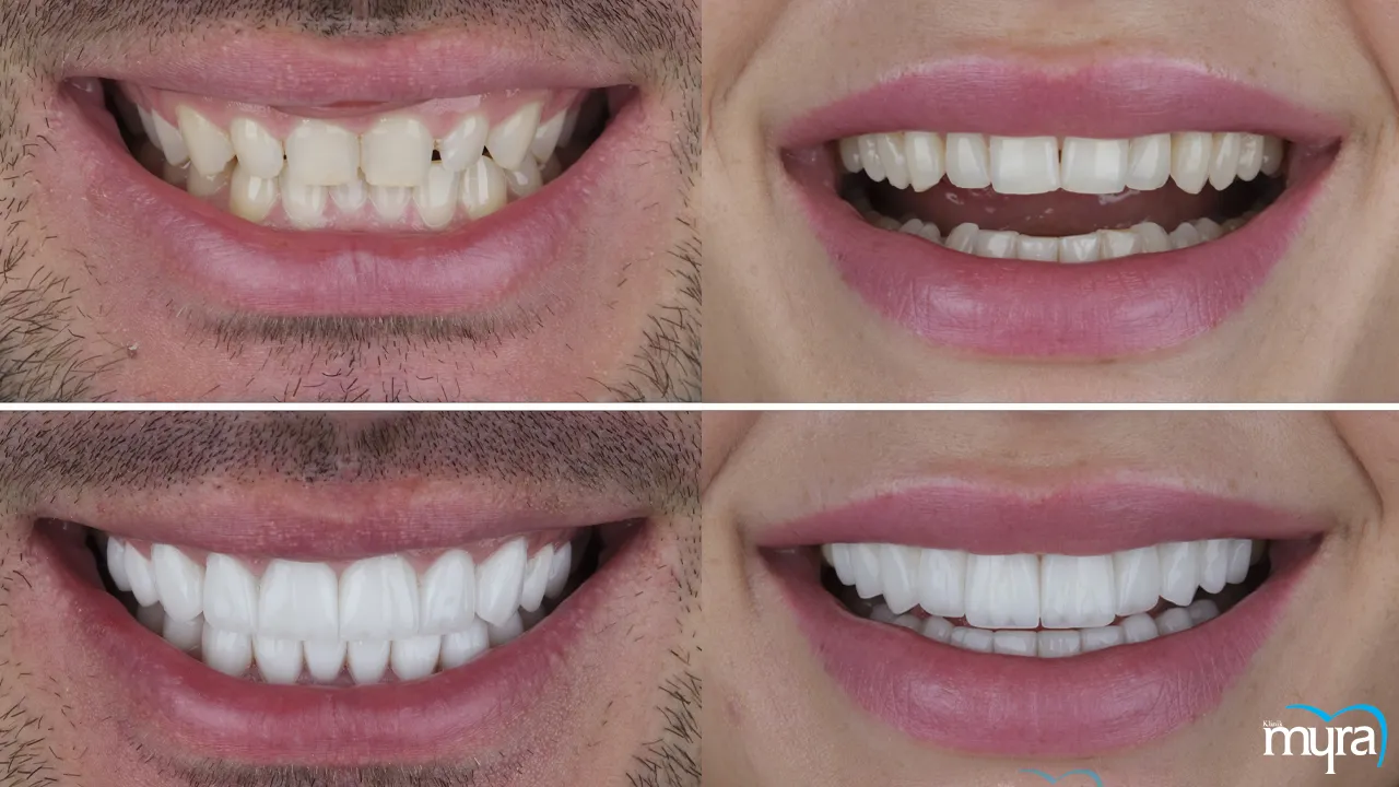 Myra Dental Centre Turkey - Benefits of obtaining a full set of veneers in Turkey
